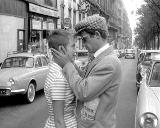 Seberg, Belmondo A bout de souffle (1960): Jean Seberg und Jean-Paul Belmondo