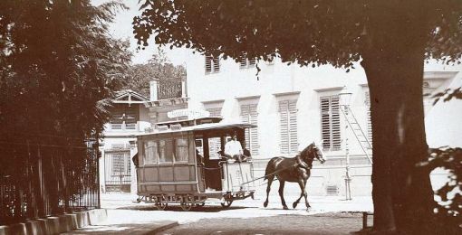 Im Talacker am Pelikanplatz (Bild: Archiv Tram-Museum Zürich)