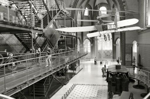 Pantheon der Technik Das «Pantheon der Technik», im Vordergrund der Aéroplane Blériot XI (Foto: Journal 21)