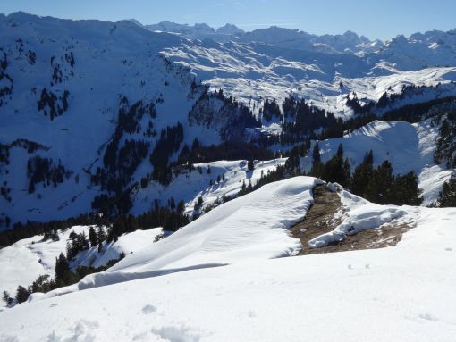 Blick vom Roggenstock nach Süden Blick vom Roggenstock nach Süden