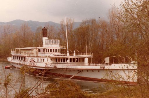 Die Blüemlisalp im Kanderdelta, April 1978