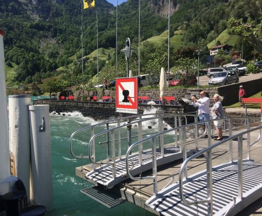 Anlege-Manöver Die Anlege-Manöver im Urnersee brauchen Erfahrung