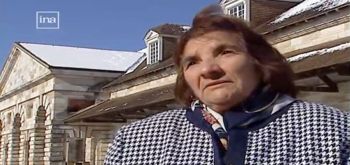 Internierte Eine damalige Internierte in der Reportage von FR3 (Bild: France Télévision, FR 3)