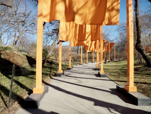 The Gates Central Park: „The Gates“ (Foto: Carol Highsmith, 2005, Library of Congress, Washington)