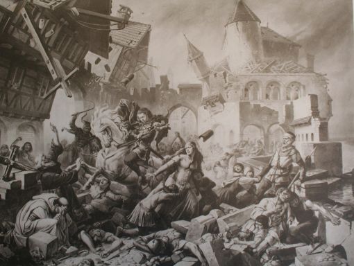 Basler Erdbeben, 18. Oktober 1356