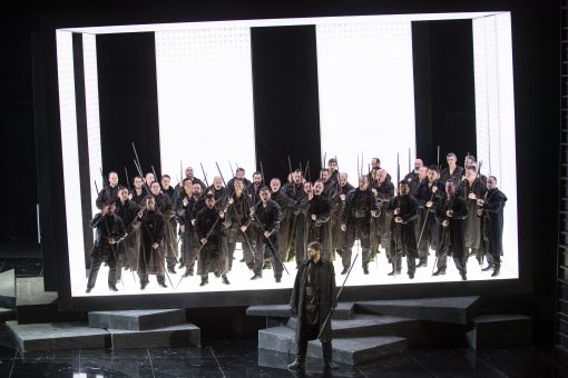 Götterdämmerung Höhepunkt während Tobias Richters Intendanz: Richard Wagners «Ring» – hier die «Götterdämmerung»; © GTG Carole Parodi