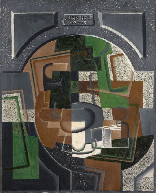 Gris: Nature morte à la plaque Juan Gris: Nature morte à la plaque, 1917. Bild: Julian Salinas