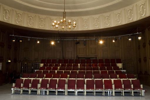 Konzertsaal im Gare du Nord (ursprünglich Zweitklassbuffet Badischer Bahnhof Basel) - Architekt Karl Moser, © Ute Schendel


