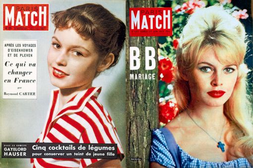 Paris Match Brigitte Bardot, dazumal