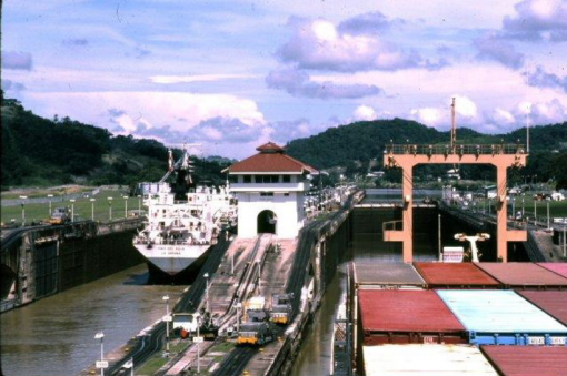 Panama-Kanal Panamakanal, Miraflores-Schleusen (Foto: Wertz)