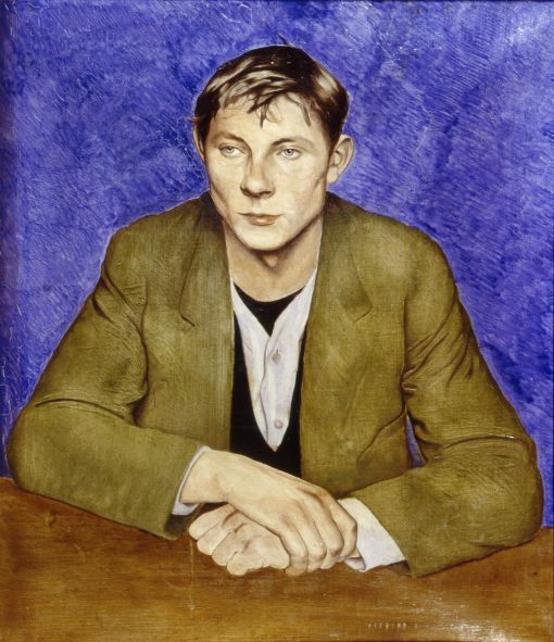 Fritz Schmid Fritz Schmid (1898–1979): Bildnis von Heinrich M., um 1925, Öl auf Leinwand, 54x45,5 cm, Privatbesitz, Foto: SIK-ISEA Zürich