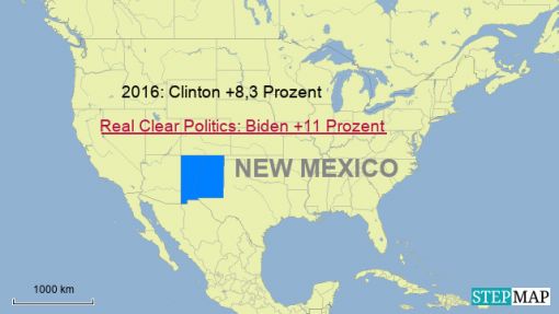 New Mexico New Mexico, 5 Wahlleute