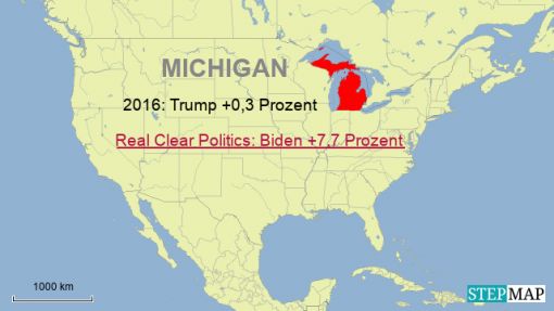 Michigan Michigan, 16 Wahlleute