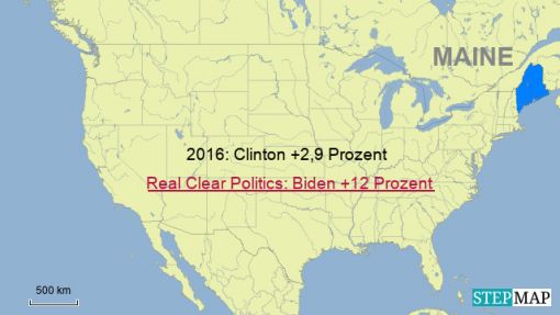 Maine Maine, 4 Wahlleute