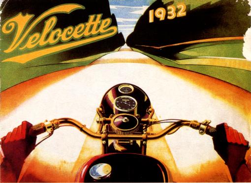Plakat für &quot;Velocette Venom&quot;, England 1963, Abb. Guggenheim Museum