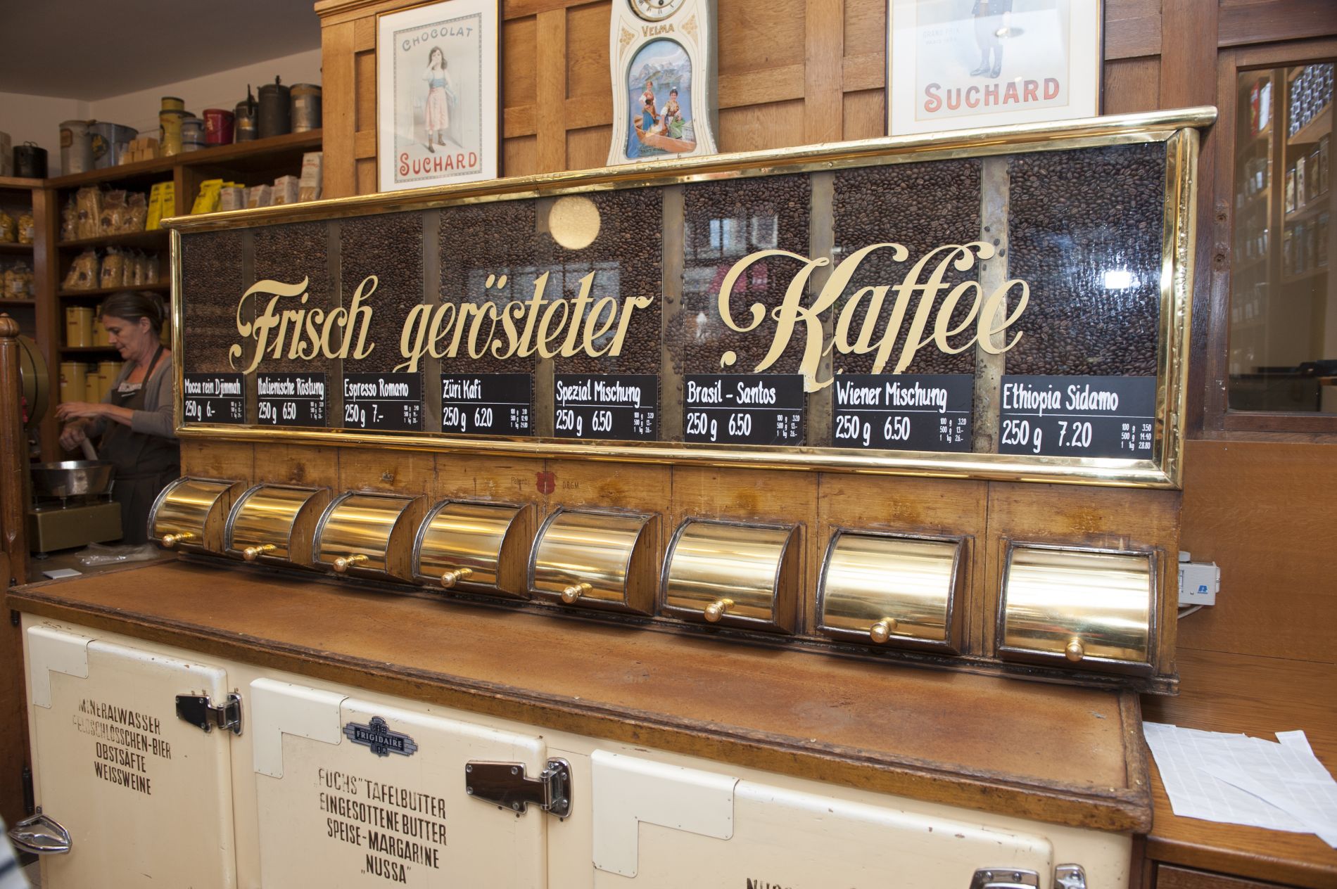 Sortiment Kaffee