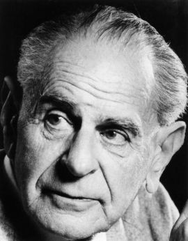 Sir Karl Raimund Popper, 1902-1994. Der österreichisch-britische Philosoph ist der Begründer des Kritischen Rationalismus. (Foto: Wikimedia)
