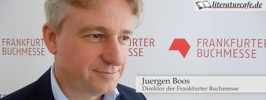 Buchmesse-Direktor Juergen Boos im Interview
