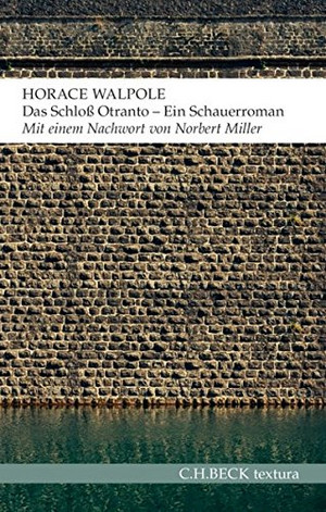 Das Schloß Otranto - Ein Schauerroman