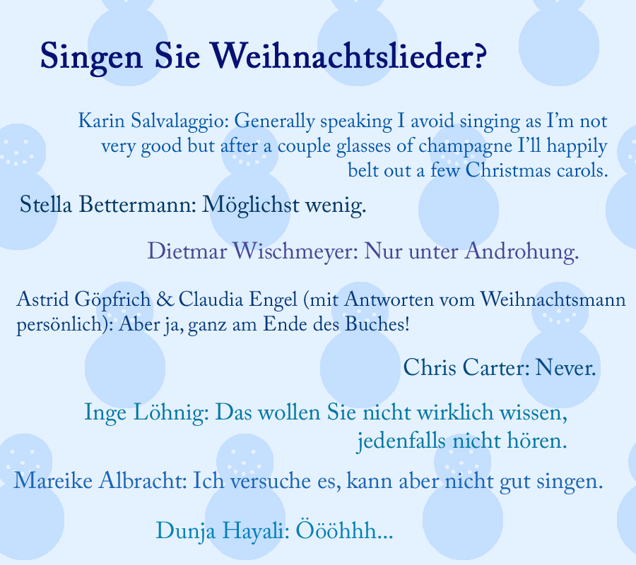 08 weihnachtslieder singen