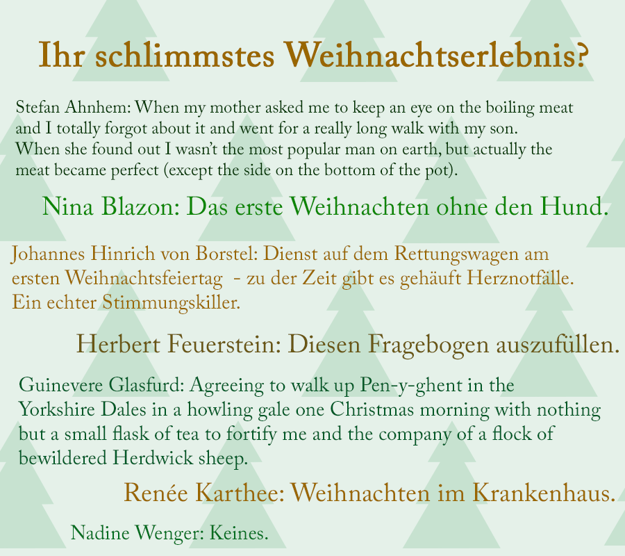 18 weihnachten schlimm