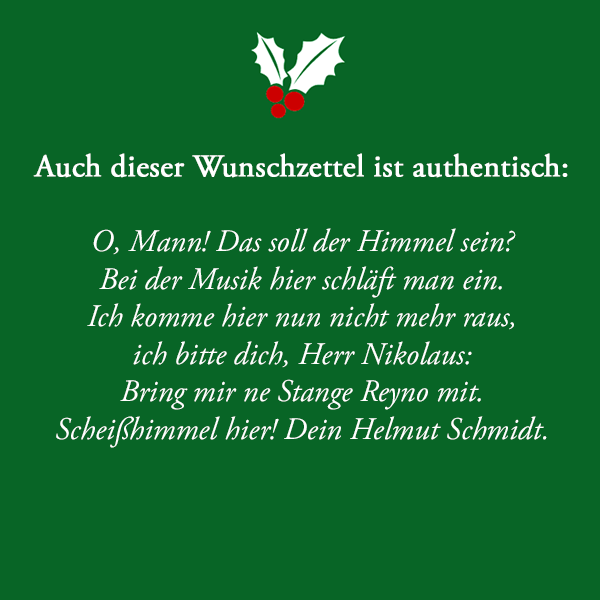 4 wunschzettel schmidt