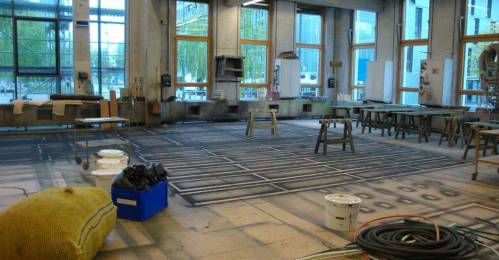 Blick hinter die Kulissen