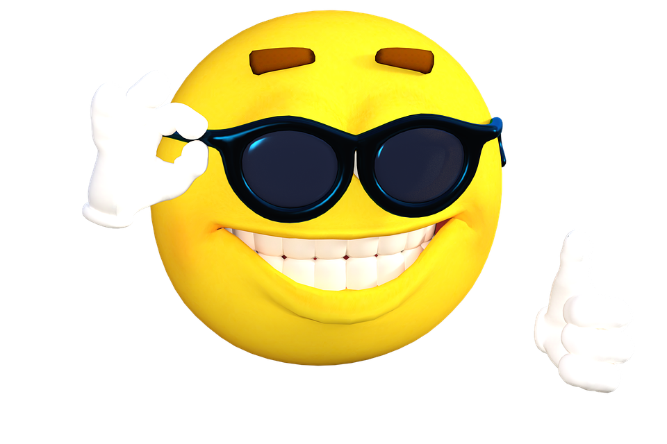 smiley cool