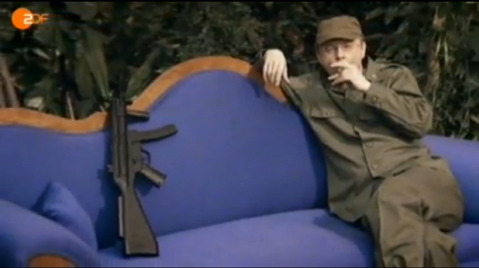 Wolfgang Herles auf dem Blauen Sofa