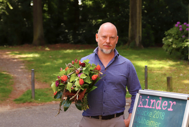 KinderStücke-Preistraeger 2018: Oliver Schmaering / Foto: Marie-Luise Eberhardt