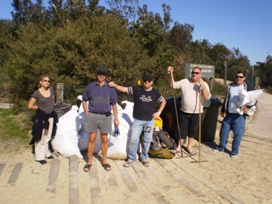 Free Beach Action members