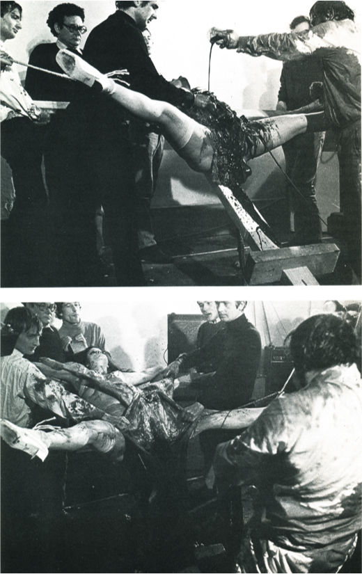 Hermann Nitsch: 32. Aktion, 1970