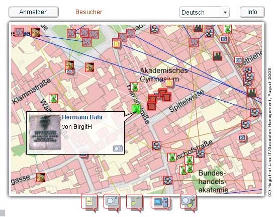 WikiMap Linz