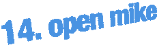 14. open mike - Bericht Absatz 3