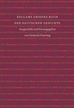 Reclams großes Buch der deutschen Gedicht Reclams großes Buch der deutschen Gedicht