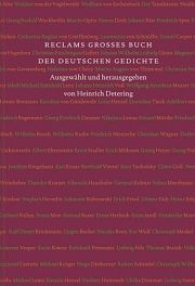 Reclams großes Buch der deutschen Gedichte Reclams großes Buch der deutschen Gedichte