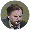 Eine Taube sitzt auf einem Zweig und denkt über das Leben nach (Roy Andersson)
