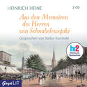 Cover Hrbuch: Heinrich Heine: Aus den Memoiren des Herren von Schnabelewopski