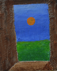 Blick aufs Land 40x30