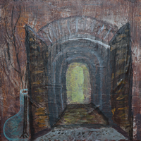 Licht am Ende 30x30