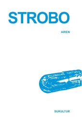 Airen | Strobo – Mit einem Nachwort von Bomec