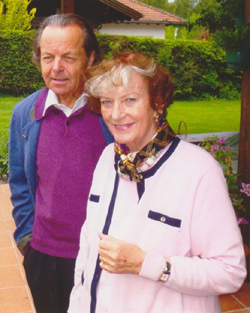 Jutta Höpfel mit Musikdirektor Schmöhe, 2013