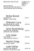 Zwischen den Zeilen, Heft 19