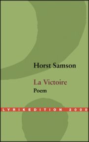 Horst Samson | Fluglärm über den Palästen unsrer Restinnerlichkeit