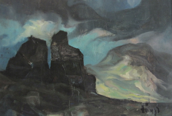 Karl Häupl: Nordland II, Ölbild Karl Häupl: Nordland II, Ölbild