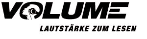 VOLUME: Lautstärke zum lesen
